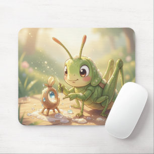 Tapis De Souris La sauterelle et le chef-d'œuvre de nectar.2