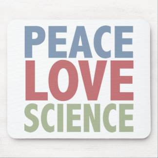 Tapis De Souris La Science d'amour de paix