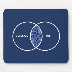 Tapis De Souris La Science/diagramme Venn d'art