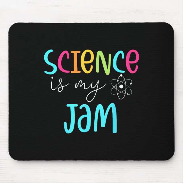 Tapis De Souris La science est ma passion Prof de science mignon C (Devant)