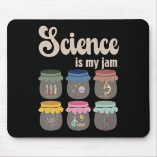 Tapis De Souris La science est ma professeur d'école Stem élève éd
