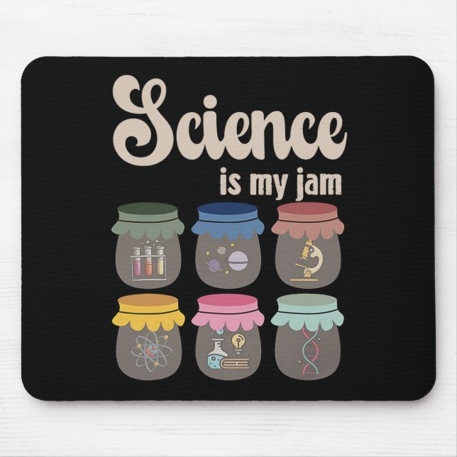 Tapis De Souris La science est ma professeur d'école Stem élève éd (Devant)