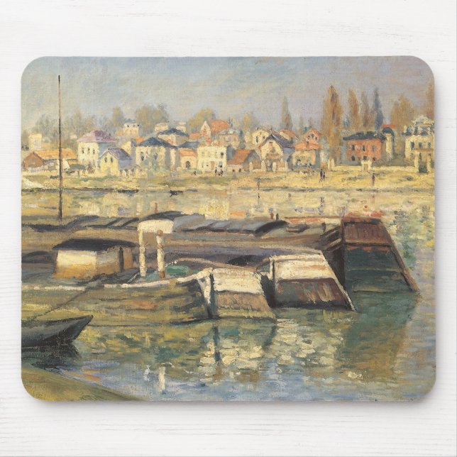 Tapis De Souris La Seine à Asnières par Claude Monet (Devant)