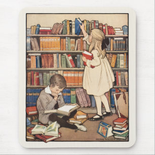 Tapis De Souris La Semaine du livre pour enfants par Jessie Willco