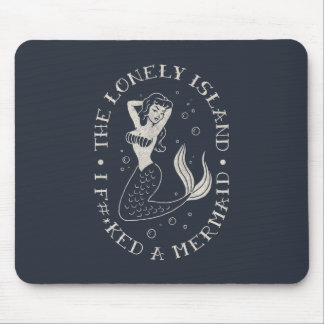 Tapis De Souris La sirène seule d'île