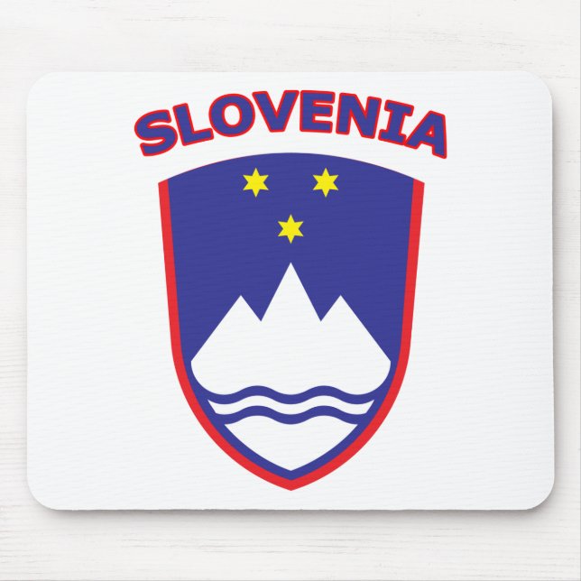 Tapis De Souris La Slovénie (Devant)