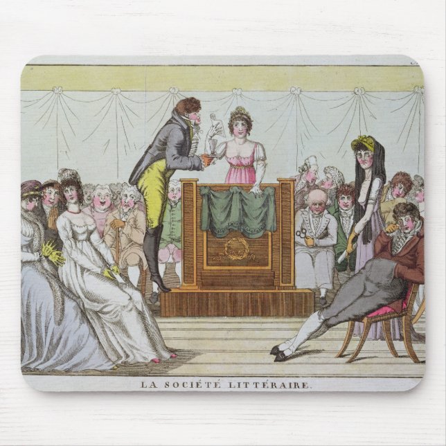 Tapis De Souris La société littéraire (Devant)