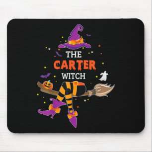Tapis De Souris La Sorcière Carter Halloween cadeau Fière famille