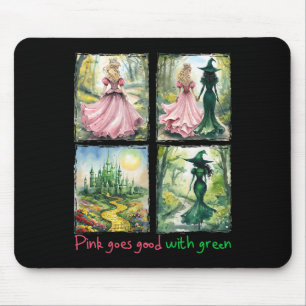 Tapis De Souris La Sorcière Rose Va Bien Avec La Sorcière Hallowee