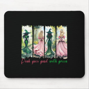Tapis De Souris La Sorcière Rose Va Bien Avec La Sorcière Hallowee