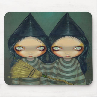 Tapis De Souris "La sorcière siamoise jumelle" Mousepad
