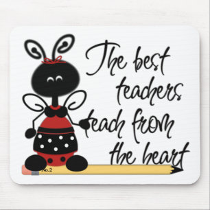Tapis De Souris La souris Ladybug de l'enseignant