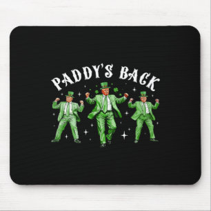 Tapis De Souris La St Patrick drôle de Trump Paddy's Ck Chanceux S