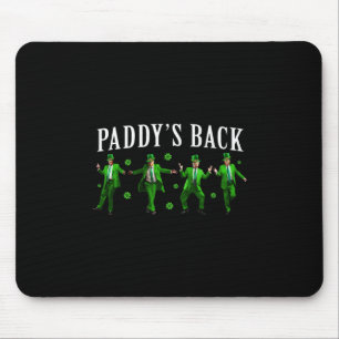 Tapis De Souris La St Patrick's Day drôle de Paddy Trump Shamrock