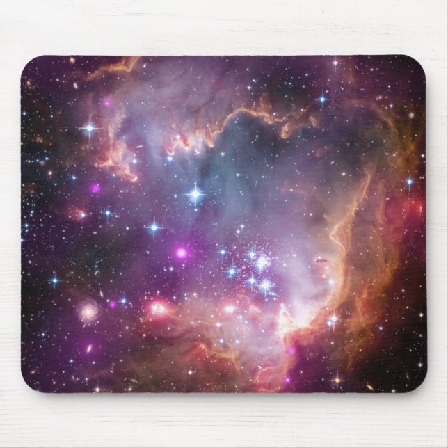 Tapis De Souris La supernova rose d'univers de nébuleuse de (Devant)