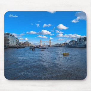 Tapis De Souris La Tamise et le pont de la Tour