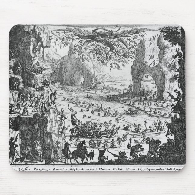 Tapis De Souris La tentation de St Anthony (Devant)