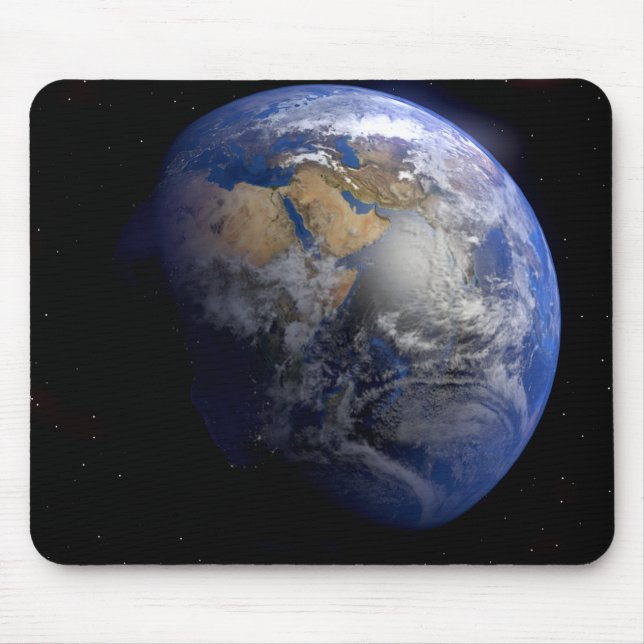 Tapis De Souris La Terre Bleue De L'Espace Inspiration (Devant)
