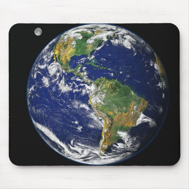 Tapis De Souris La terre de l'espace (Devant)
