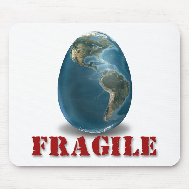 Tapis De Souris La terre Mousepad fragile (Devant)