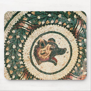 Tapis De Souris La tête de l'ours, mosaïque romaine, 4ème sièc
