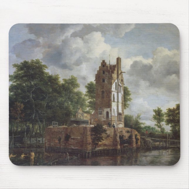 Tapis De Souris La tour d'église (Devant)