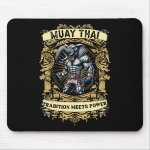 Tapis De Souris La tradition rencontre la puissance - Kickboxing e