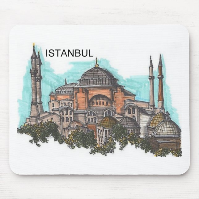 Tapis De Souris La Turquie Istanbul Hagia Sophia (par St.K) (Devant)