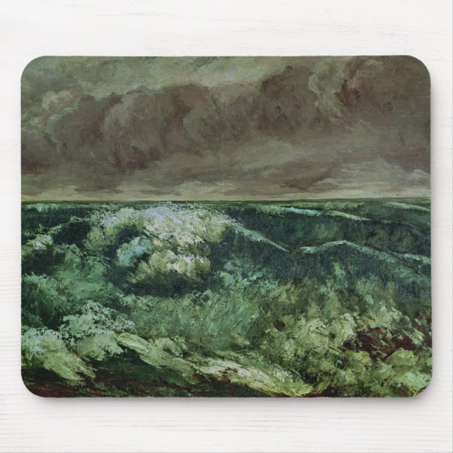 Tapis De Souris La vague, après 1870 (Devant)