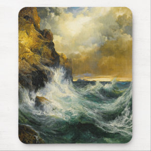 Tapis De Souris La vague de reproduction par Moran, 1909