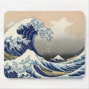 Tapis De Souris La vague de rupture de Kanagawa