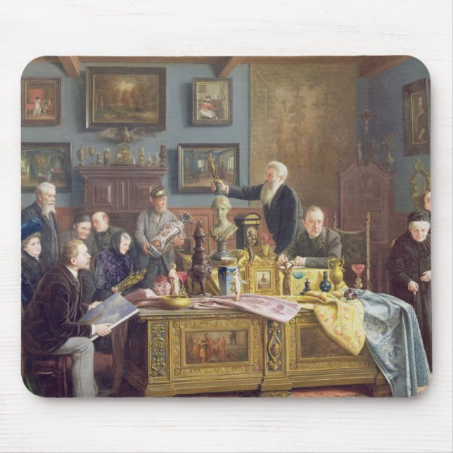 Tapis De Souris La vente aux enchères, 1910 (Devant)