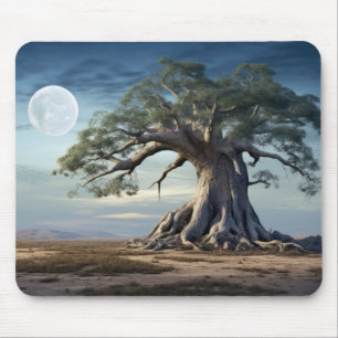 Tapis De Souris La vie arborée Enchantant une nature paisible
