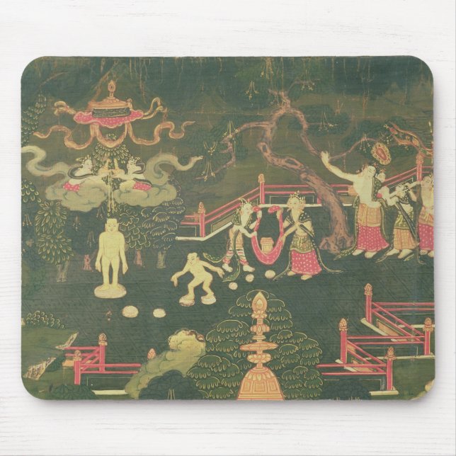 Tapis De Souris La vie de Bouddha Shakyamuni (Devant)
