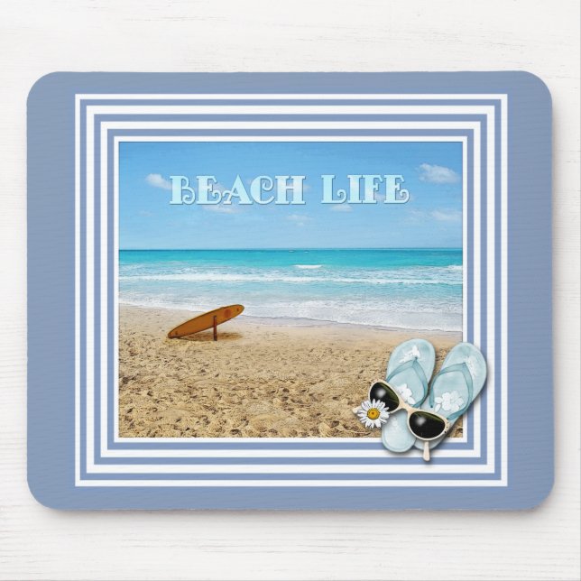 Tapis De Souris La vie de plage (Devant)