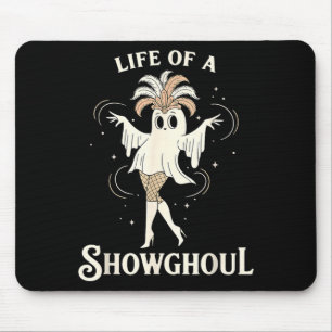 Tapis De Souris La vie d'une showghoul jolie fille spectrale Hallo