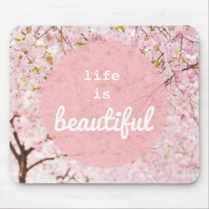 Tapis De Souris La Vie Est Belle Mousepad