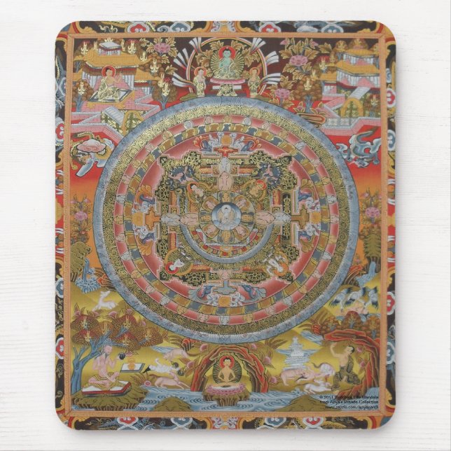 Tapis De Souris La vie Mousepad de Bouddha (Devant)