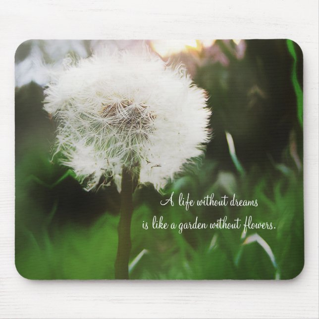 Tapis De Souris La vie sans rêves.. Dandelion Dreams Mousepad (Devant)