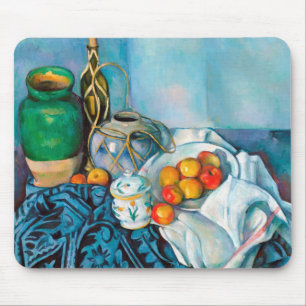 Tapis De Souris La vie toujours avec des pommes Paul Cézanne