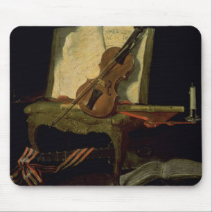 Tapis De Souris La vie toujours avec un violon