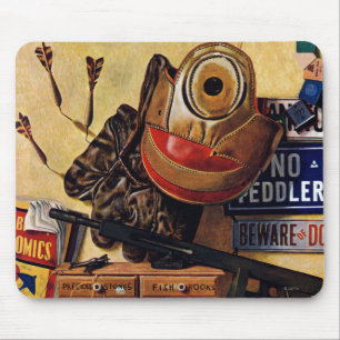 Tapis De Souris La vie toujours des jouets de garçons