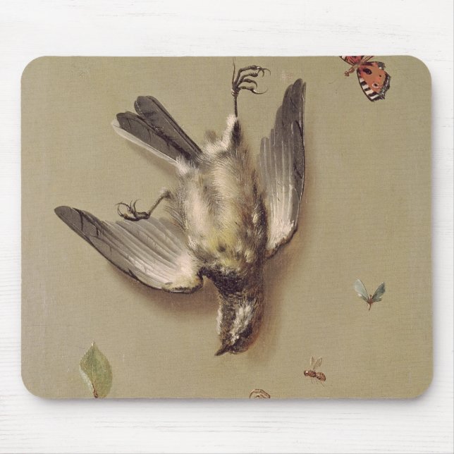 Tapis De Souris La vie toujours des oiseaux et des cerises morts, (Devant)