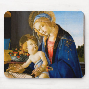 Tapis De Souris La Vierge et l'Enfant, Sandro Botticelli