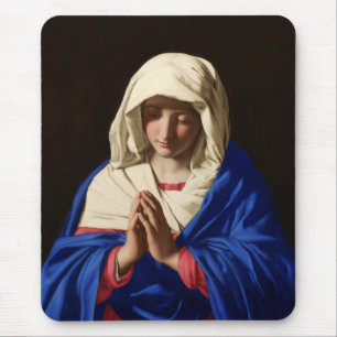 Tapis De Souris La Vierge Marie en prière