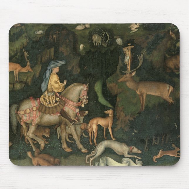 Tapis De Souris La vision de St Eustachius, c.1438-42 (Devant)