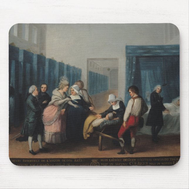 Tapis De Souris La visite de Monsieur et de Madame Necker (Devant)