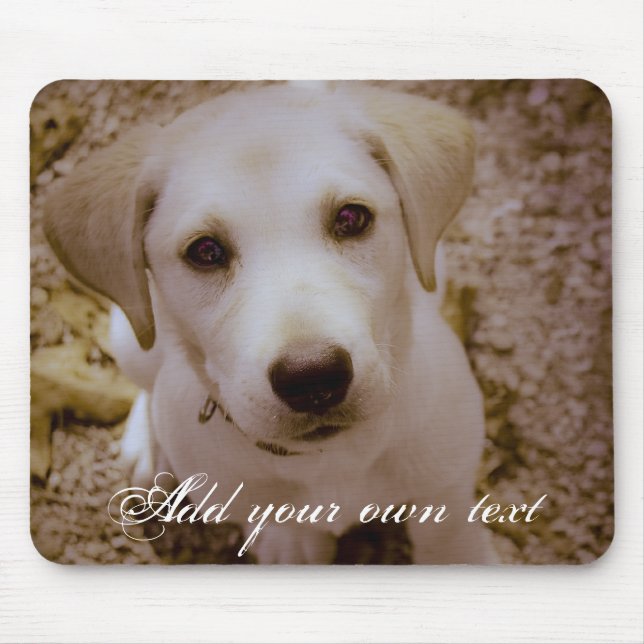 Tapis De Souris Lab Puppy Mousepad (Devant)