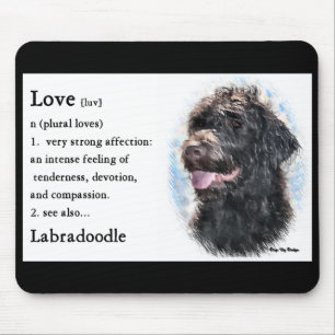 Tapis De Souris Labradoodle Cadfts