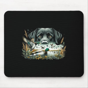 Tapis De Souris Labrador Retriever Avec Des Canards Mallard Chasse